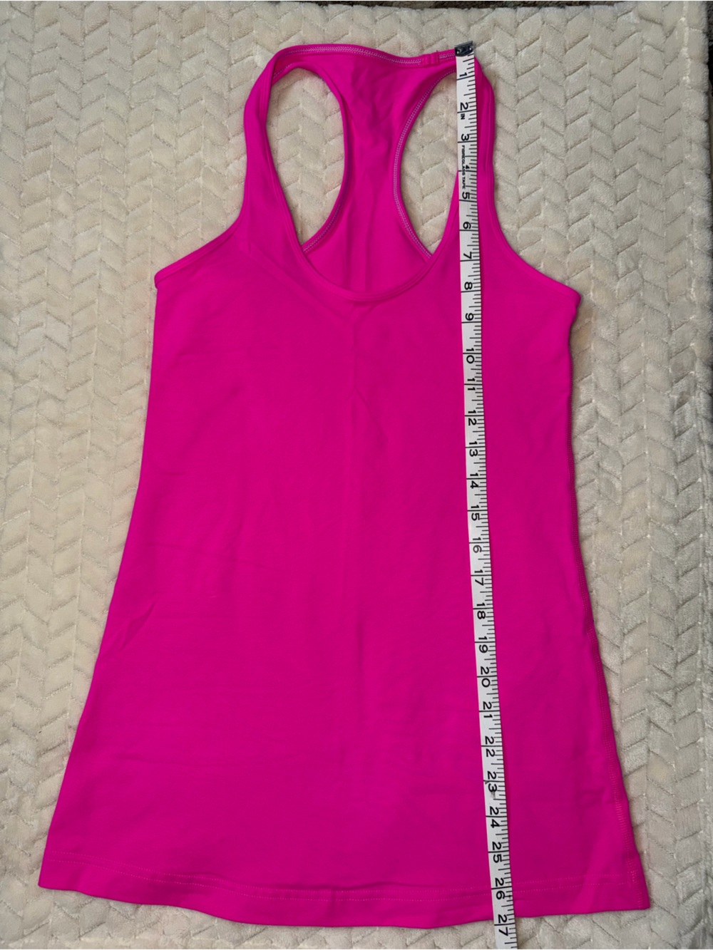 Lululemon Cool Racerback Raspberry Glo Light Size 4 - Picture 5 of 7